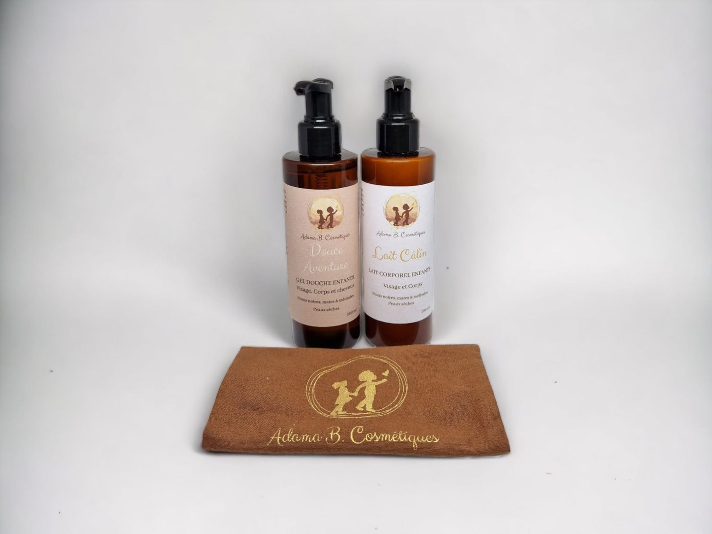 Duo : Lait Corps et Gel Douche Enfants