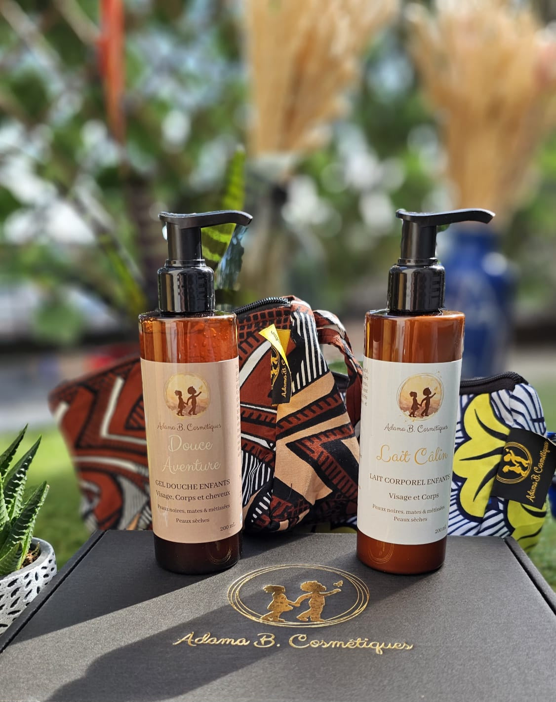 Coffret Adama : Lait corps et Gel douche Enfants