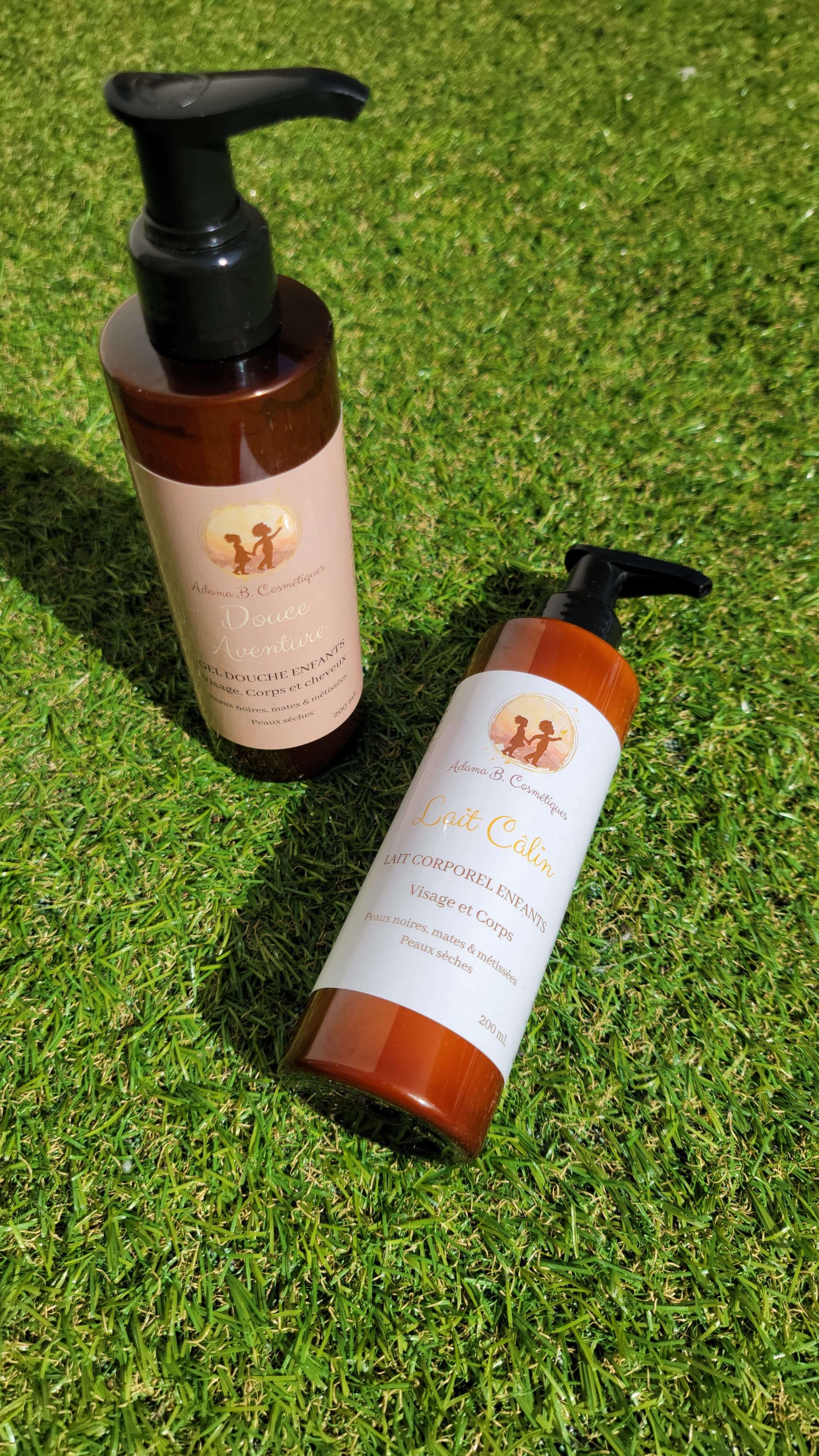 Duo : Lait Corps et Gel Douche Enfants